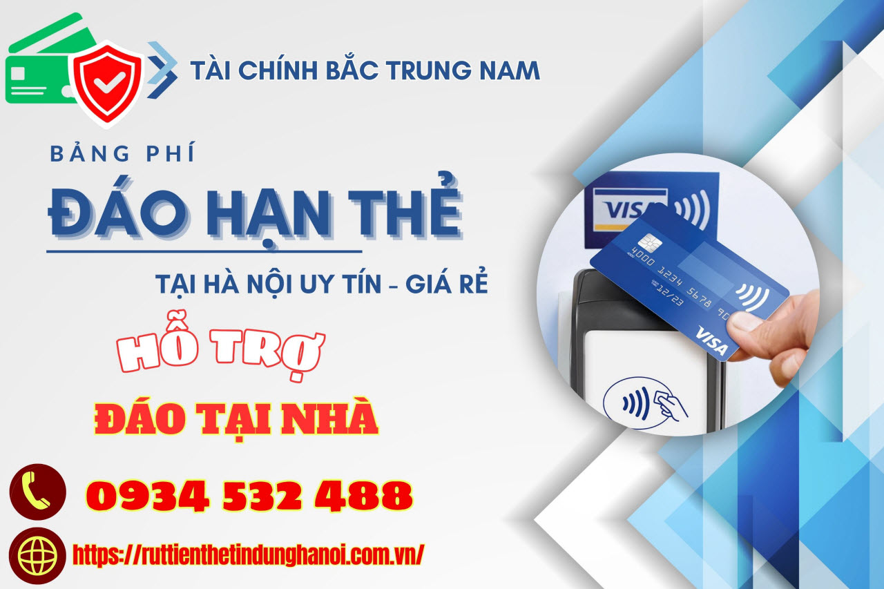 Đáo hạn thẻ tín dụng tại Hà Nội